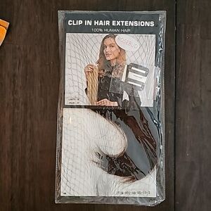 Clip in hair extensions